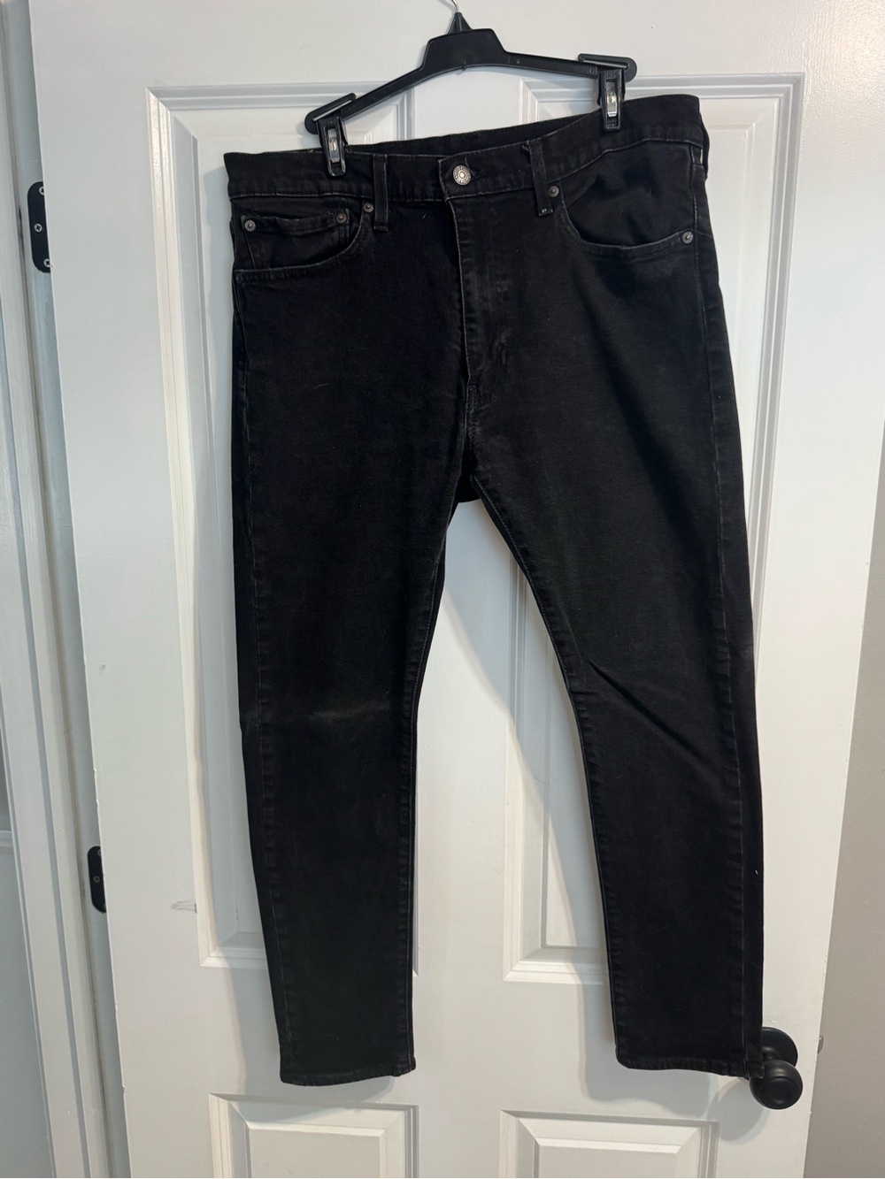 Men's Black Levi 512 Slim Jeans